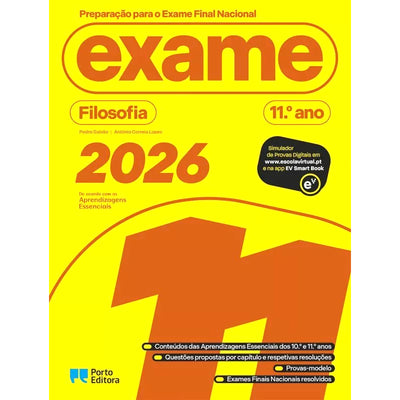 Preparação para o Exame Final Nacional 2026: Filosofia 11.º Ano