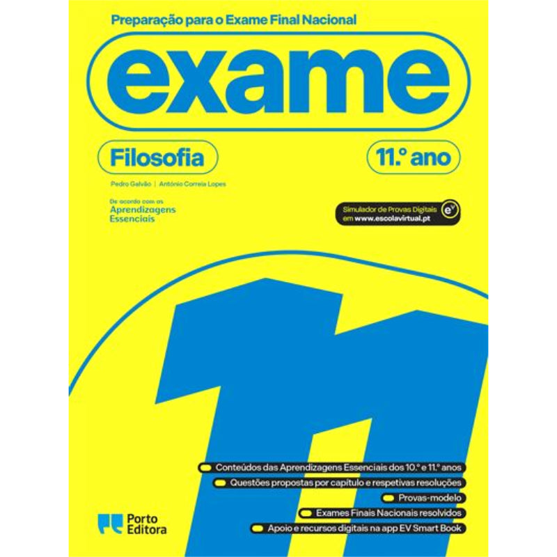 Preparação para o Exame Final Nacional - Filosofia - 11.º Ano