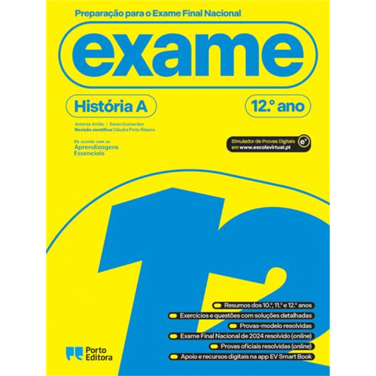 Preparação para o Exame Final Nacional - História A - 12.º Ano