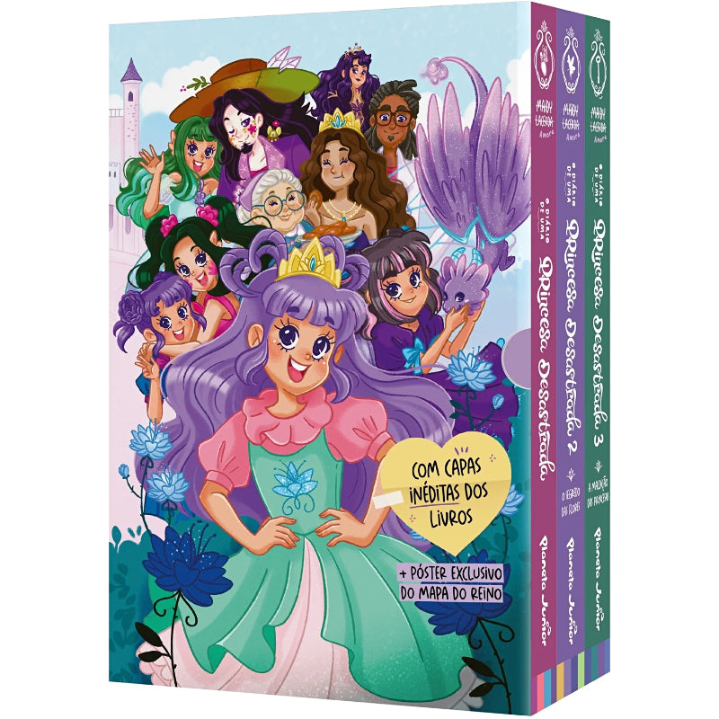 Princesa Desastrada - Box Volumes 1, 2, 3 + Póster