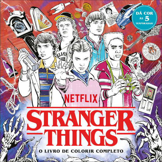 Stranger Things: O Livro de Colorir Completo