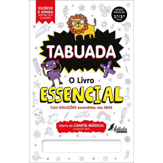 Tabuada: O Livro Essencial – Escreve e Apaga