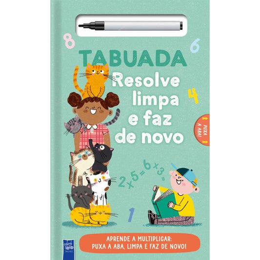 Tabuada: Resolve, Limpa e Faz de Novo