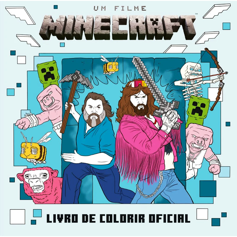 Um Filme Minecraft: Livro de Colorir Oficial