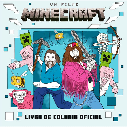 Um Filme Minecraft: Livro de Colorir Oficial