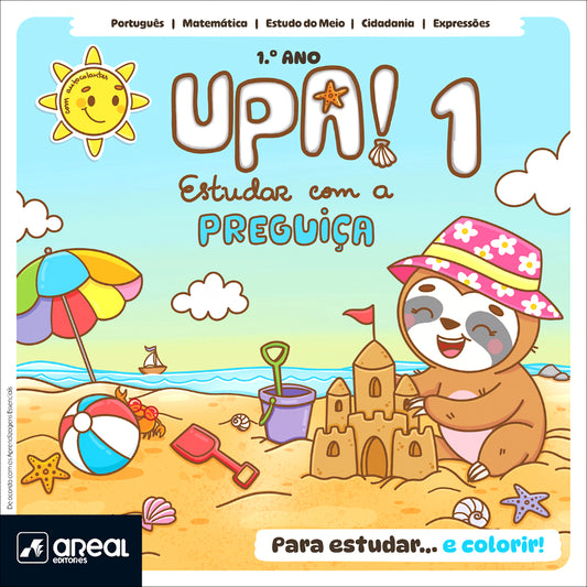 Upa! Estudar com a Preguiça - 1.º ano