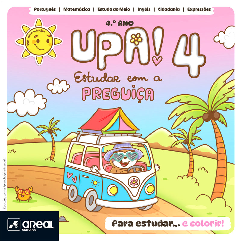 Upa! Estudar com a Preguiça - 4.º ano