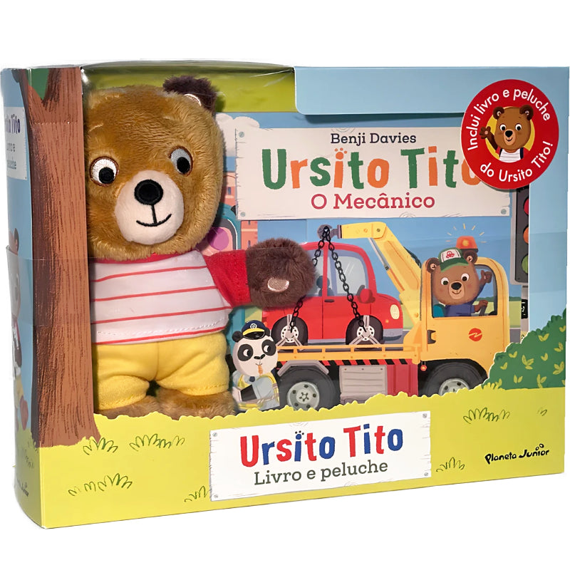 Ursito Tito - Livro e Peluche