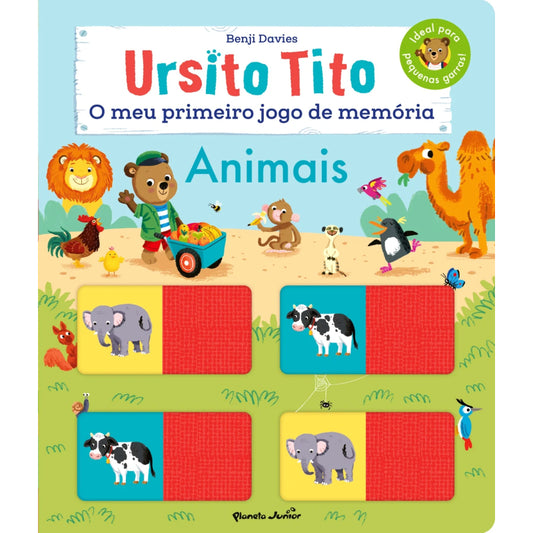 Ursito Tito: O Meu Primeiro Jogo de Memória - Animais