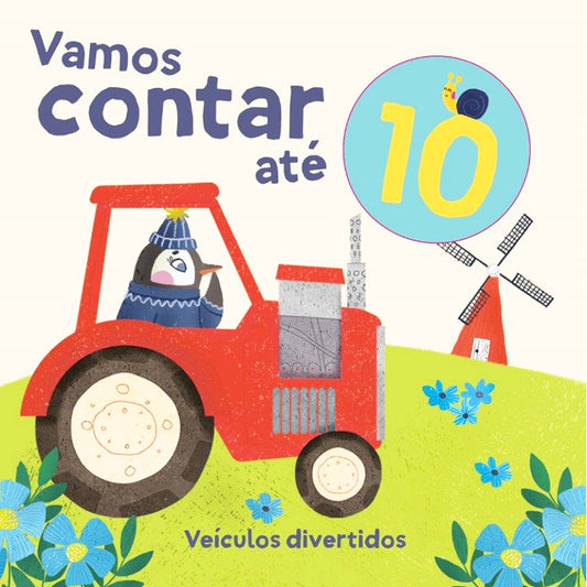 Vamos Contar até 10: Veículos Divertidos