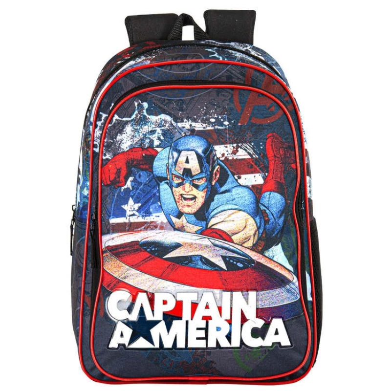 Mochila Escolar Perona - Capitão América