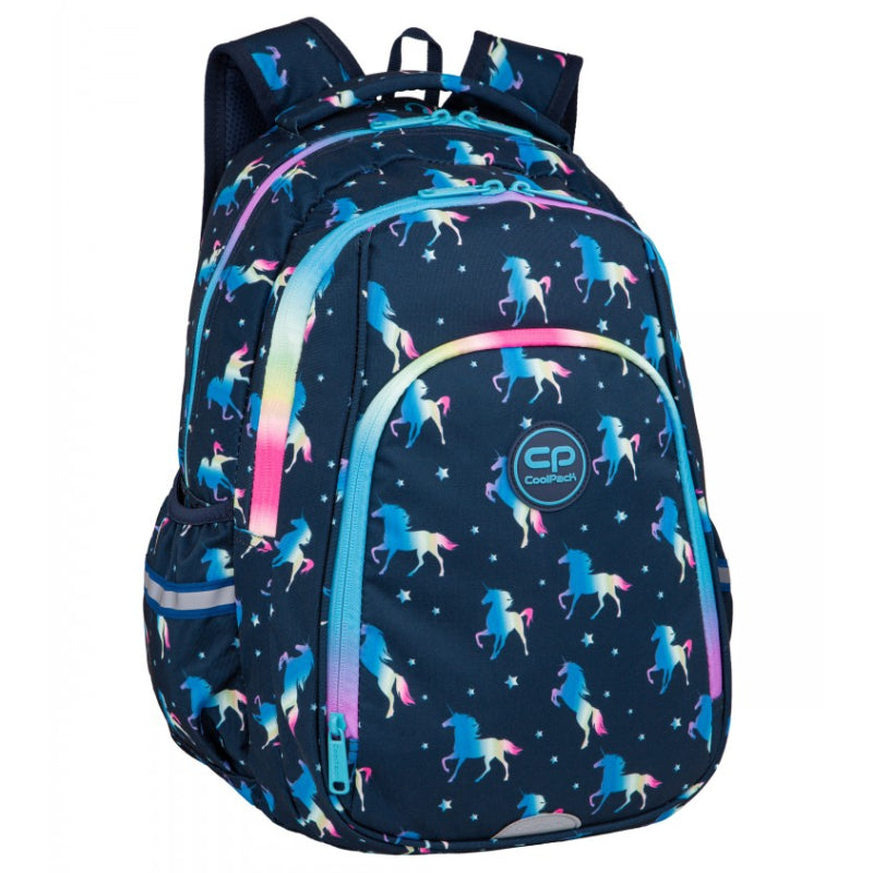 Mochila Escolar Coolpack - Unicórnio Azul