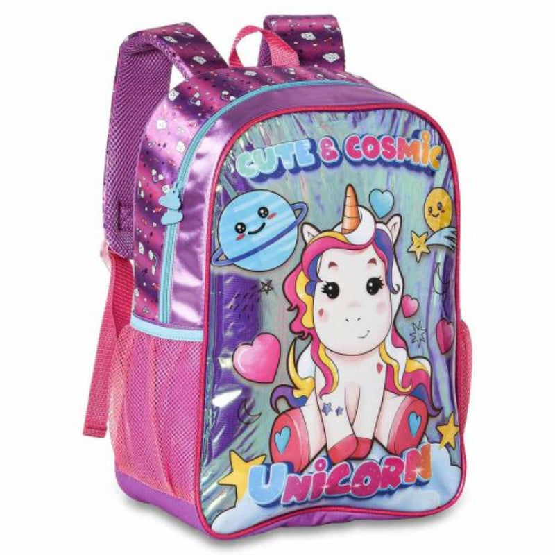 Mochila Clio Style - Unicornio Cute & Cosmik