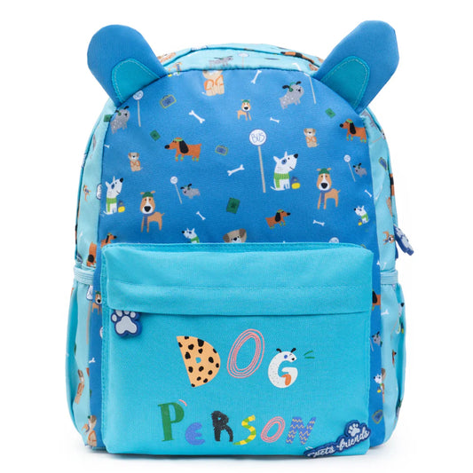 Mochila Infantil Ambar - Dog Person Blue