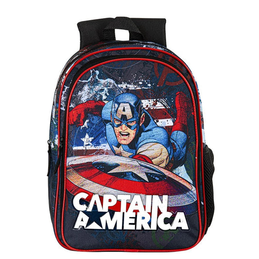 Mochila Escolar Perona - Capitão América