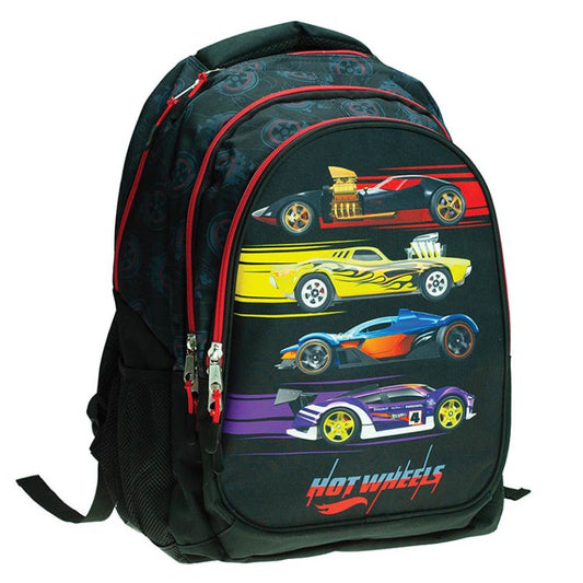 Mochila Escolar - Hot Wheels