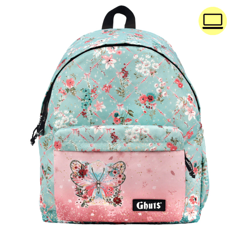 Mochila Clássica PC Ghuts - Butterflowers