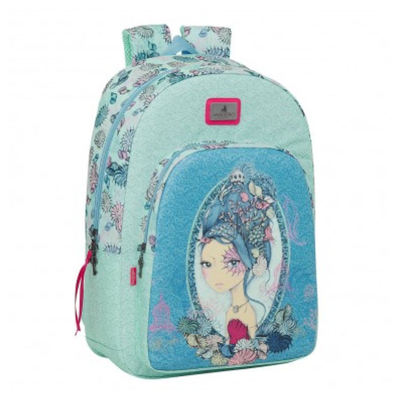 Mochila Escolar Santoro - Mirabelle Turquesa