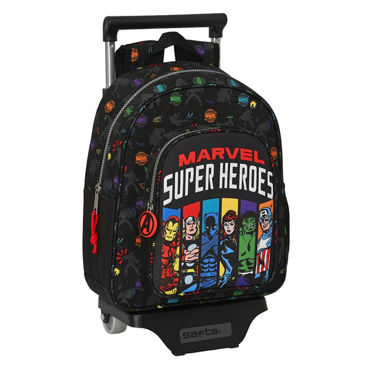 Mochila c/Trolley Super Heroes Avengers Marvel - 33cm