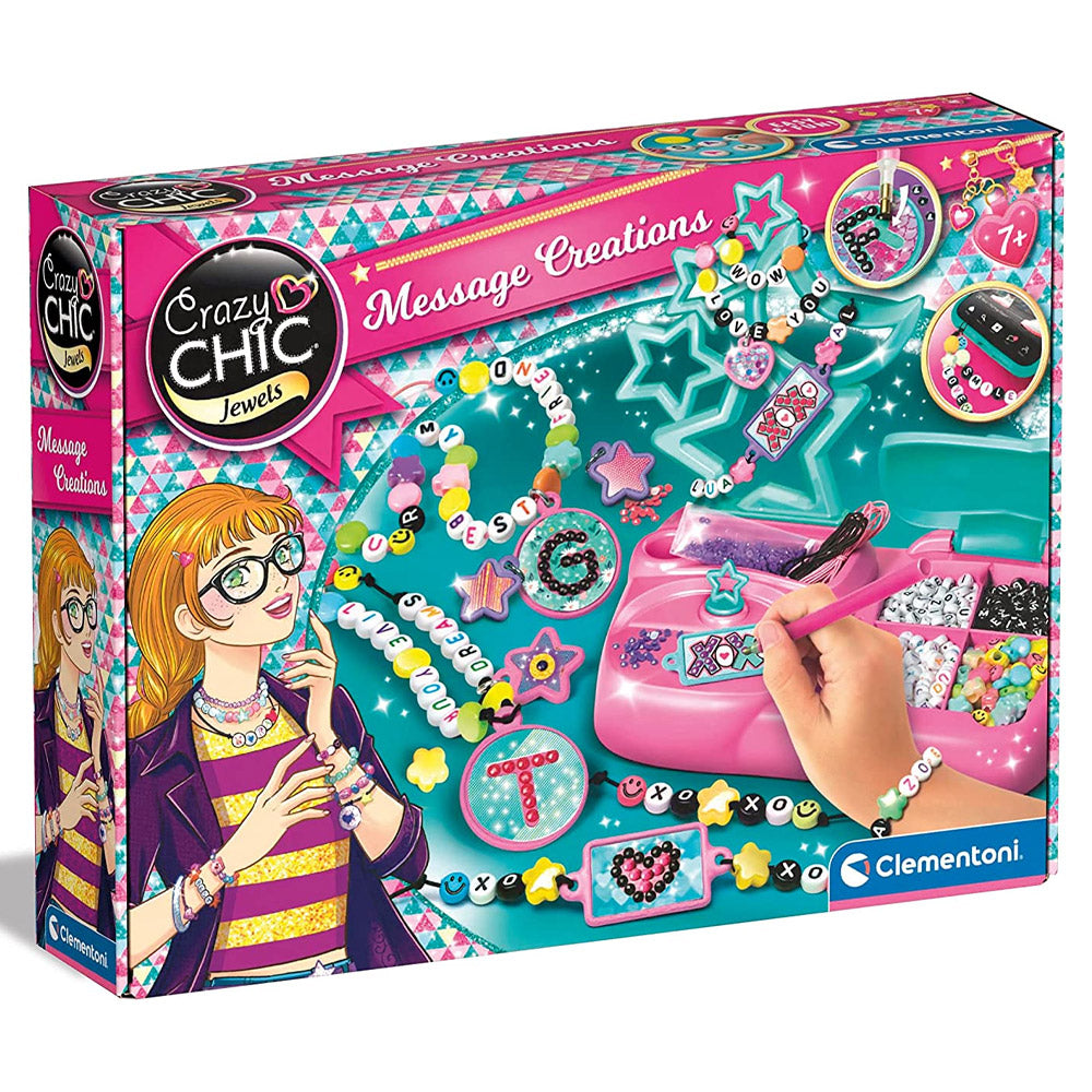 Jóias com Criação de Mensagens - Kit Clementoni Crazy Chic