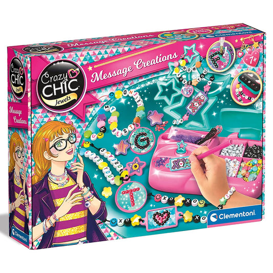 Jóias com Criação de Mensagens - Kit Clementoni Crazy Chic