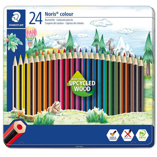 24 Lápis de Cores Staedtler Noris Colour Multicolor