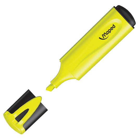 Marcador Maped Fluo’peps Classic - Amarelo