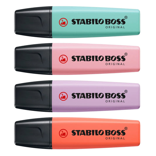 Marcador Stabilo Boss Original Pastel