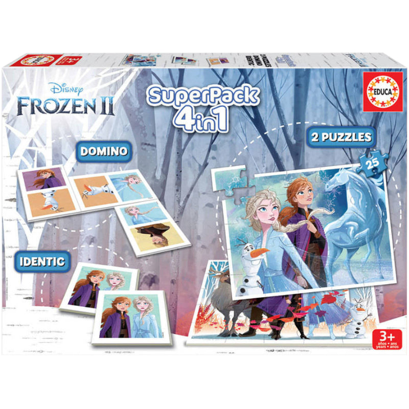 Superpack 4 em 1 - Frozen II