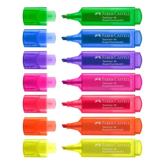 Marcador 46 Superfluorescente - Faber-Castell