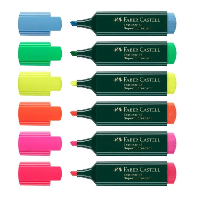 Marcador 48 Superfluorescente - Faber-Castell