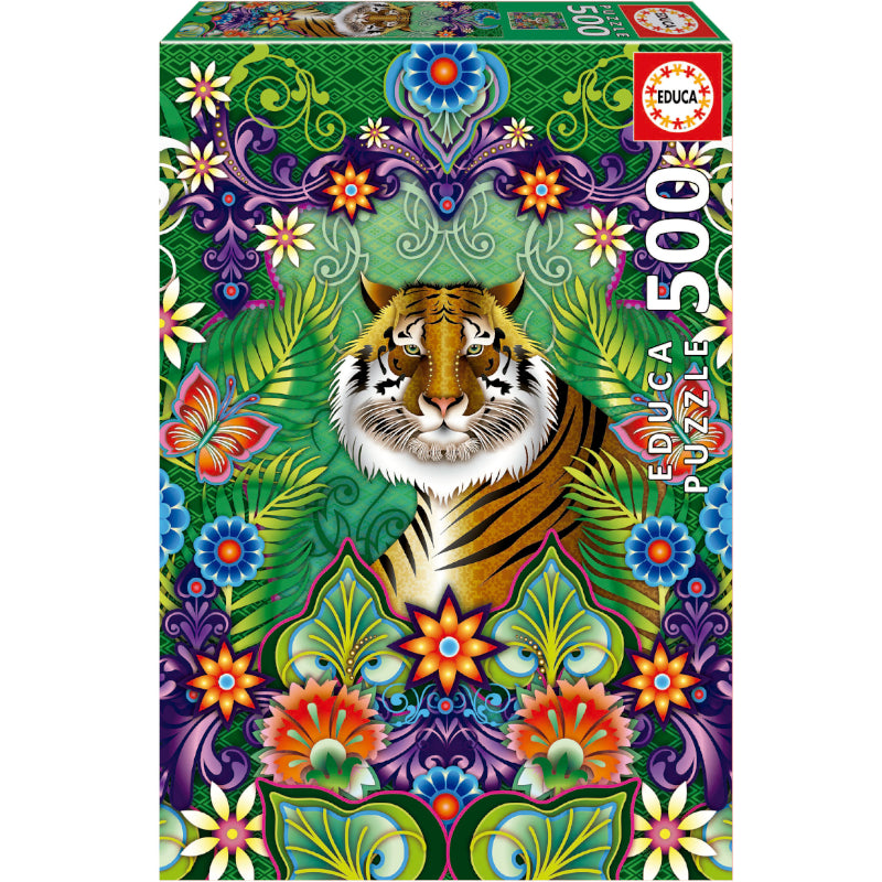 Puzzle 500 Peças - Tigre de Bengala