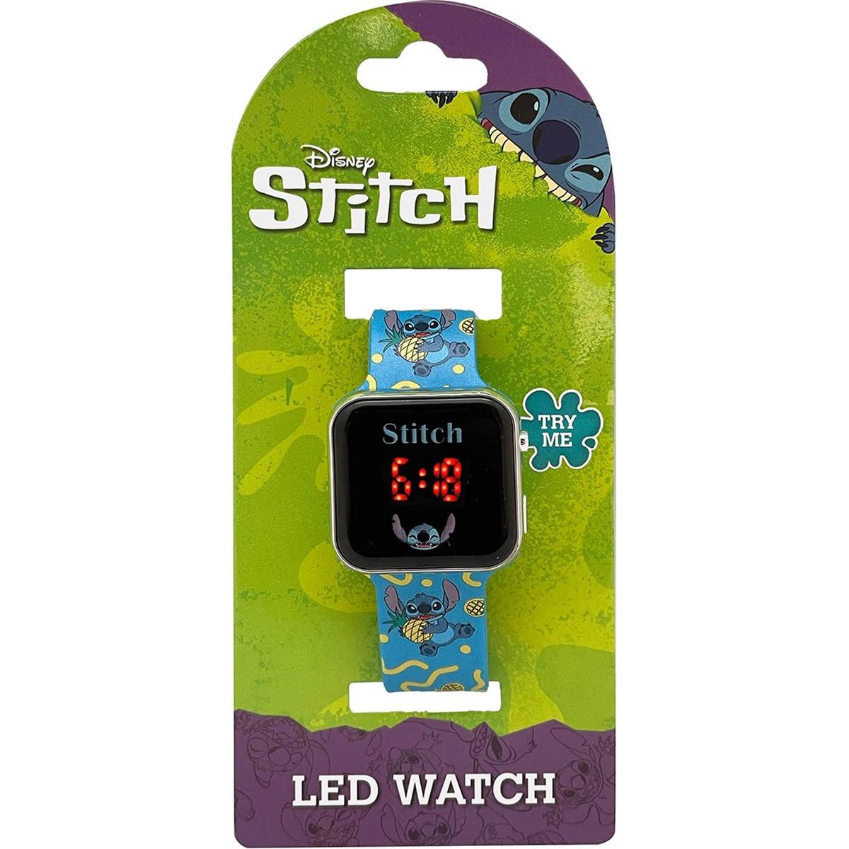 Stitch Disney - Relógio LED