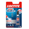 Super Glue-3 Colagem Universal Transparente e Instantânea 1 x 3 g Loctite