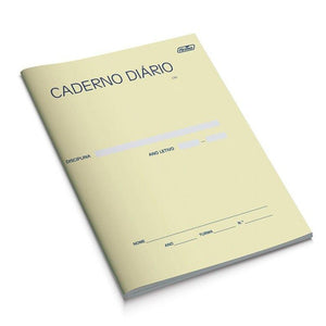 Caderno Diário A5 40fls Liso