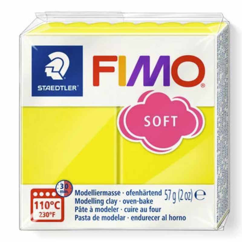 FIMO® Soft 57g - 10 Limão (Staedtler)