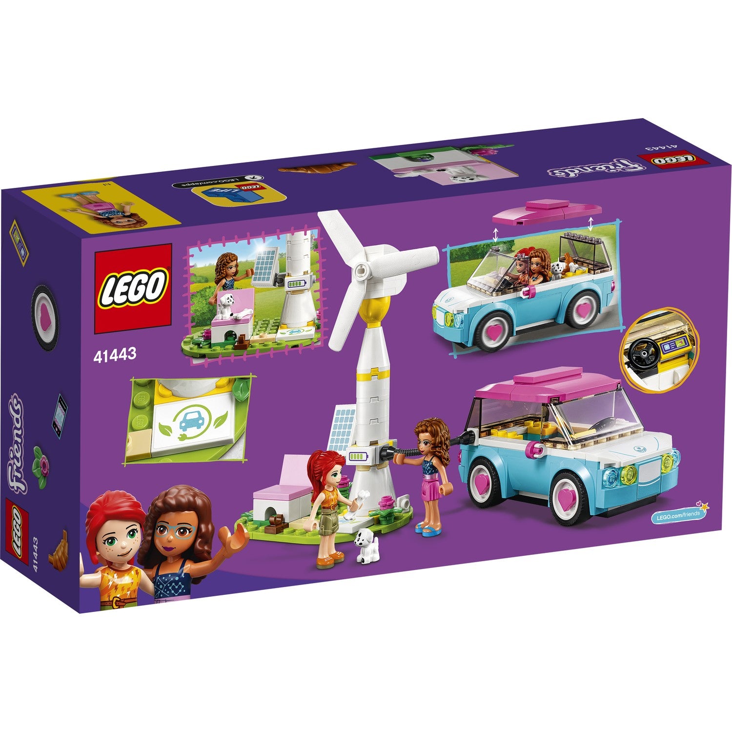 LEGO Friends - Carro Elétrico da Olívia - 41443