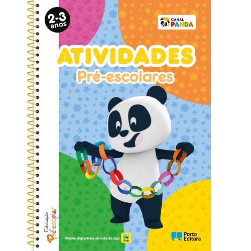 Atividades Pré-Escolares Panda 2-3 Anos