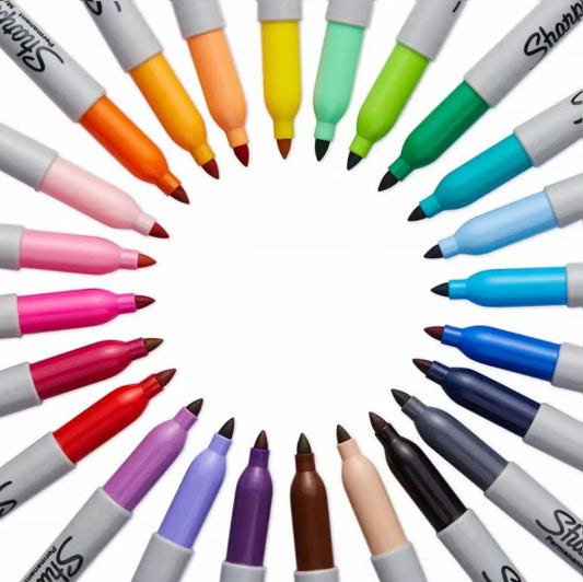 Marcador Permanente de Ponta Fina - Sharpie