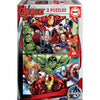 Puzzle 2x48 Peças - Avengers