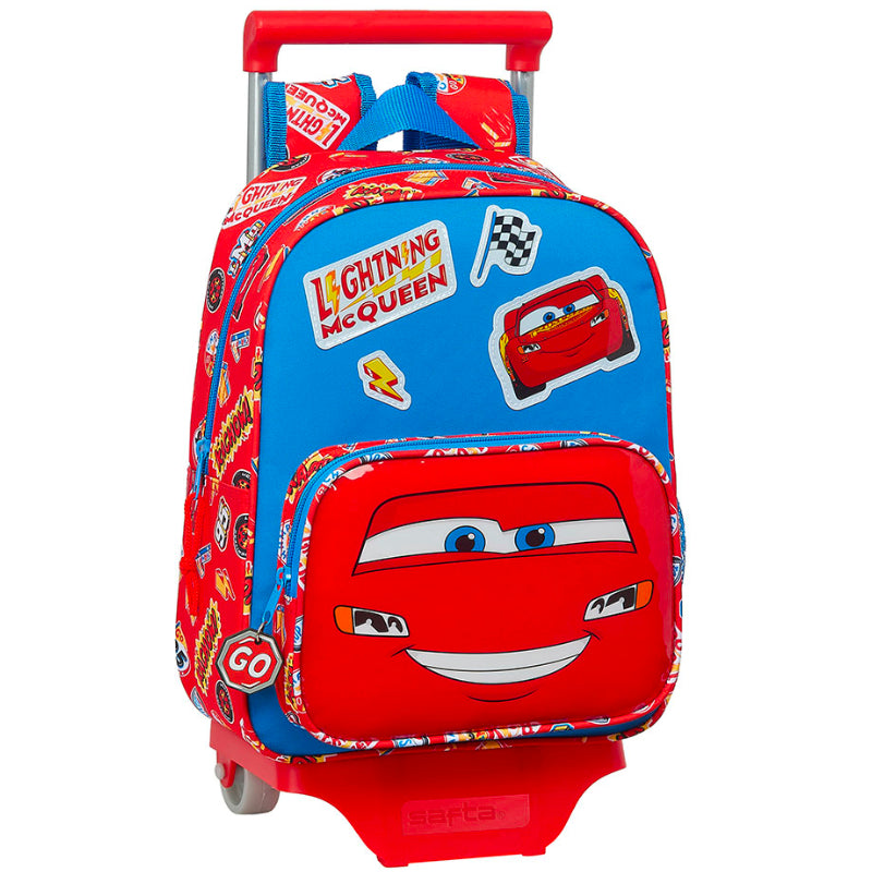 Mochila Pré-escolar com Rodas - Carros McQueen