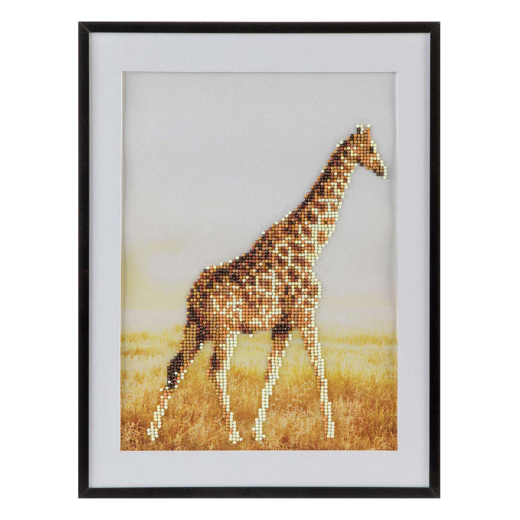Quadro de Pintar Por Diamantes Girafa 30x30cm