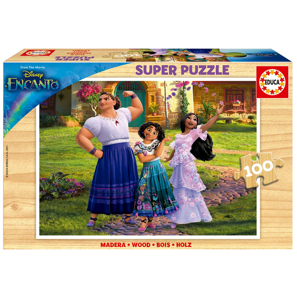 Puzzle 100 Peças - Madeira Encanto Disney