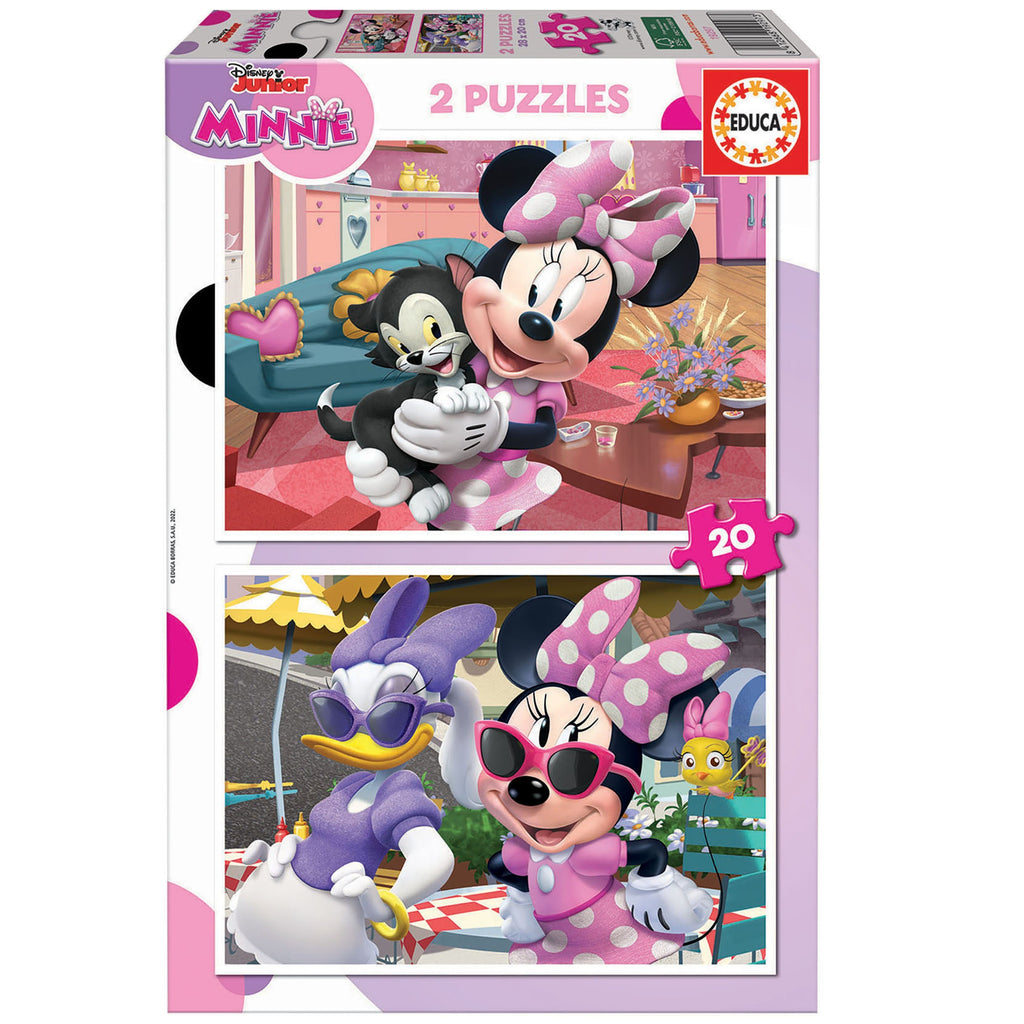 Puzzle 2x20 Peças - Minnie