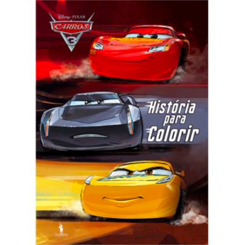 Carros 3 - História para Colorir