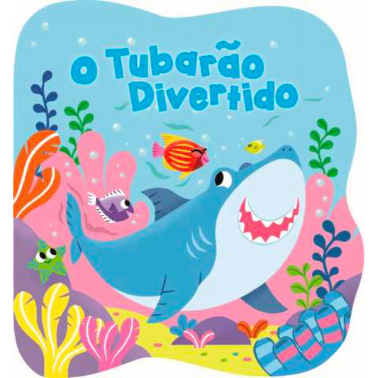 Livro de banho mágico - O Tubarão Divertido