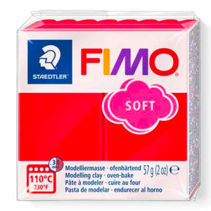 FIMO Soft 57g - 24 Vermelho Indiano