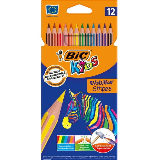 12 Lápis de Cor Bic Kids - 42296