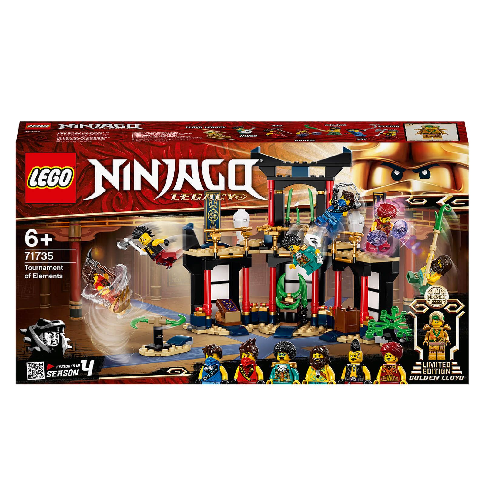 LEGO Ninjago - Torneio dos Elementos - 71735