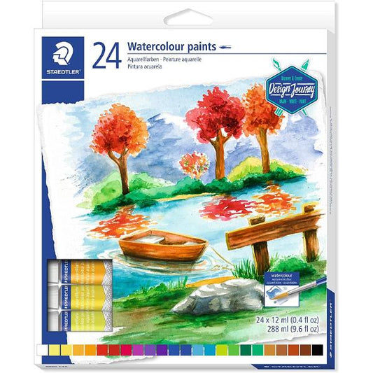 24 Aquarelas em Tubo - Staedtler